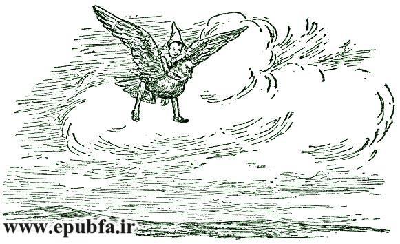 پینوکیو سوار کبوتر می شود-ایپابفا دنیای قصه و داستان